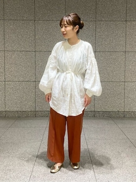Bshopスタッフさん(レディース・155cm)の夏コーディネート