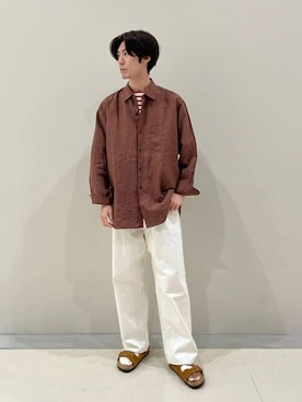 Bshopスタッフさん（メンズ・172cm）の夏コーディネート