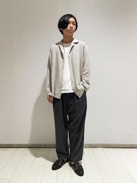 Bshopスタッフさん(メンズ・170cm)の夏コーディネート