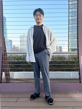 「cellar door」｜Bshopスタッフさん（メンズ・171cm）の夏コーディネート