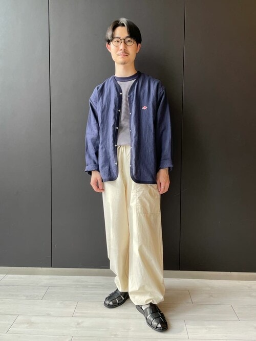 KAPTAIN SUNSHINE ニット ミント ブルー 40 24ss KAPTAIN SUNSHINE 和紙コットンのサマーセーター | マメチコ