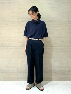 Bshopスタッフさん(レディース・163cm)の夏コーディネート