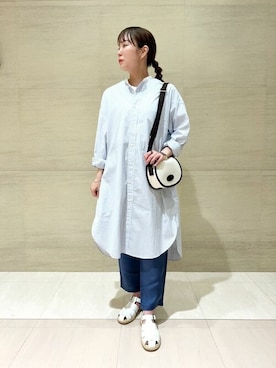 Bshopスタッフさん(レディース・152cm)の夏コーディネート