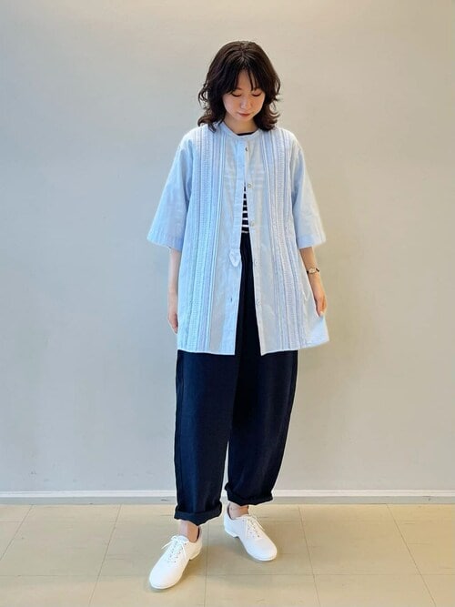 DANTON リネン混イージーパンツM サイズ36 ベージュ Danton 「DANTON」 パンツ 36 ベージュ レディース : ZOZOTOWN