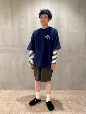 Bshopスタッフさん(メンズ・170cm)の夏コーディネート