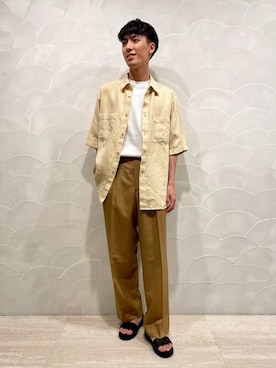 Bshopスタッフさん（メンズ・177cm）の夏コーディネート