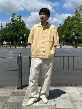 Bshopスタッフさん（メンズ・175cm）の夏コーディネート