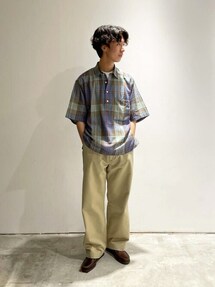 KAPTAN SUNSHINE 半袖シャツ crouka_kapta-ks25ssh04