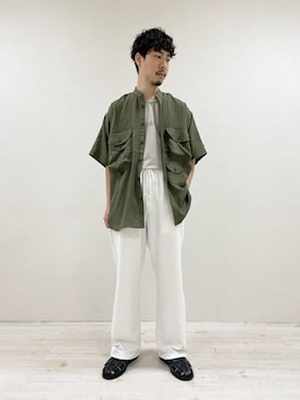 Bshopスタッフさん(メンズ・170cm)の夏コーディネート