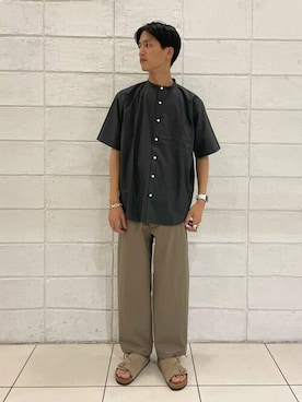 Bshopスタッフさん(メンズ・180cm)の夏コーディネート