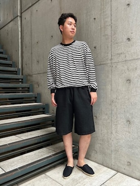 Bshopスタッフさん（メンズ・180cm）の秋コーディネート