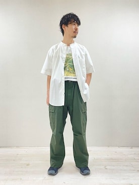 Bshopスタッフさん(メンズ・170cm)の秋コーディネート