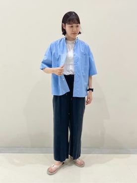 Bshopスタッフさん(レディース・162cm)の秋コーディネート