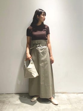 Bshopスタッフさん(レディース・157cm)の秋コーディネート