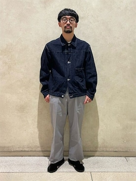 Bshopスタッフさん（メンズ・165cm）の秋コーディネート