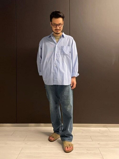 orSlow（オアスロウ）の「orSlow | ペンキ加工ペインターパンツ