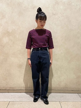 Bshopスタッフさん（レディース・155cm）の秋コーディネート