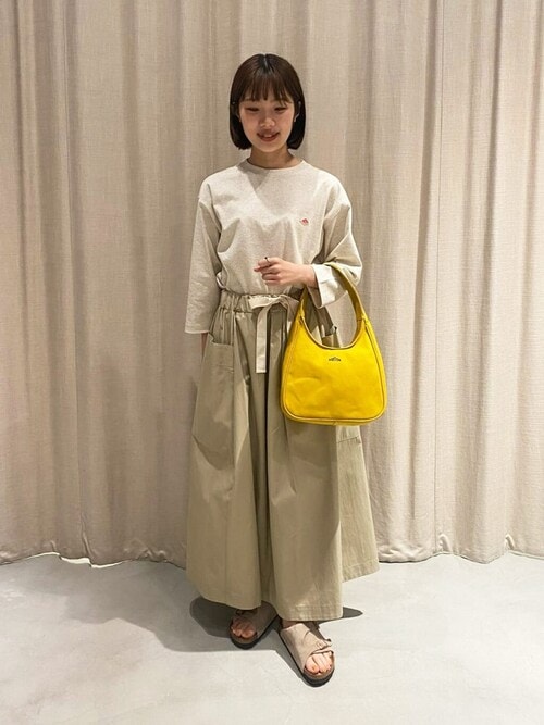 美品 nicholson & nicholson タックスカート nicholson & nicholson |〈別注〉ギャバジン タックスカート