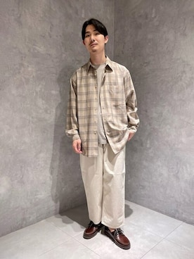 Bshopスタッフさん（メンズ・167cm）の秋コーディネート