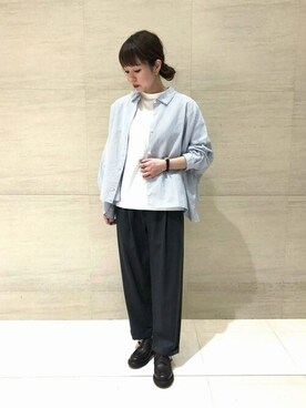 Bshopスタッフさん(レディース・152cm)の秋コーディネート