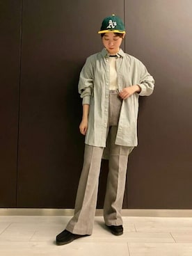 Bshopスタッフさん(レディース・156cm)の秋コーディネート