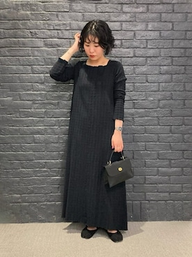 Bshopスタッフさん（レディース・160cm）の秋コーディネート