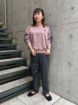 Bshopスタッフさん（レディース・154cm）の秋コーディネート