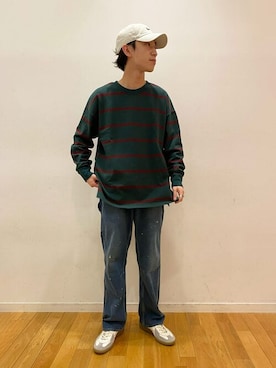 オワスロウ orslow ペンキ加工ペインター 予約商品(お届け予定 8月頃以降) orSlow オアスロウ ペインター