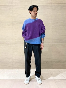 Bshopスタッフさん（メンズ・165cm）の秋コーディネート