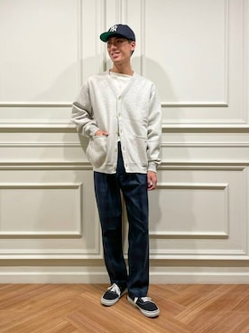 Bshopスタッフさん(メンズ・177cm)の秋コーディネート