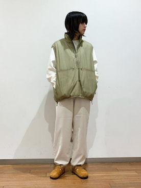 Bshopスタッフさん（レディース・162cm）の秋コーディネート