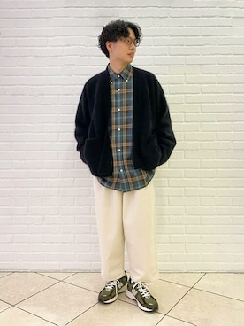 Bshopスタッフさん（メンズ・168cm）の秋コーディネート