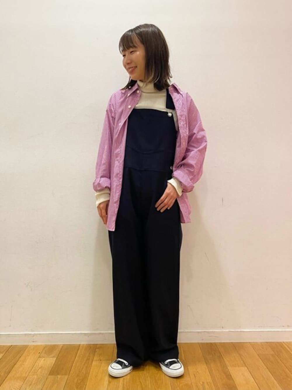 ORCIVAL | ウールサキソニー オーバーオール WOMENを使った人気