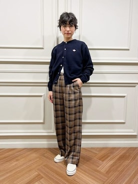 Bshopスタッフさん(レディース・160cm)の秋コーディネート