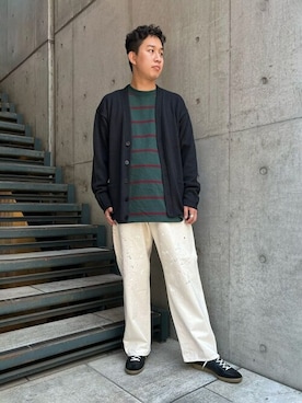 Bshopスタッフさん（メンズ・180cm）の秋コーディネート