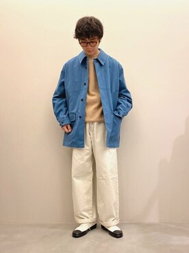 Bshopスタッフさん(メンズ・175cm)の秋コーディネート