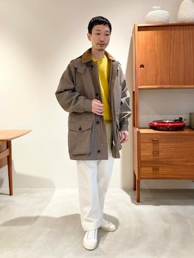 Bshopスタッフさん（メンズ・168cm）の冬コーディネート