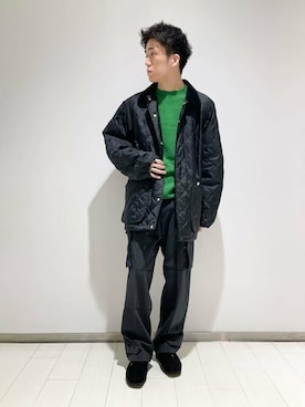 Bshopスタッフさん(メンズ・170cm)の冬コーディネート