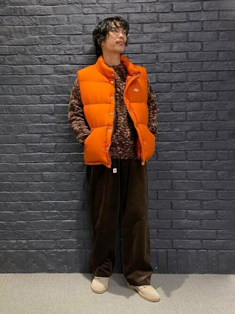 Bshopスタッフ(Bshop STAFF)｜DANTONのダウンベストを使った