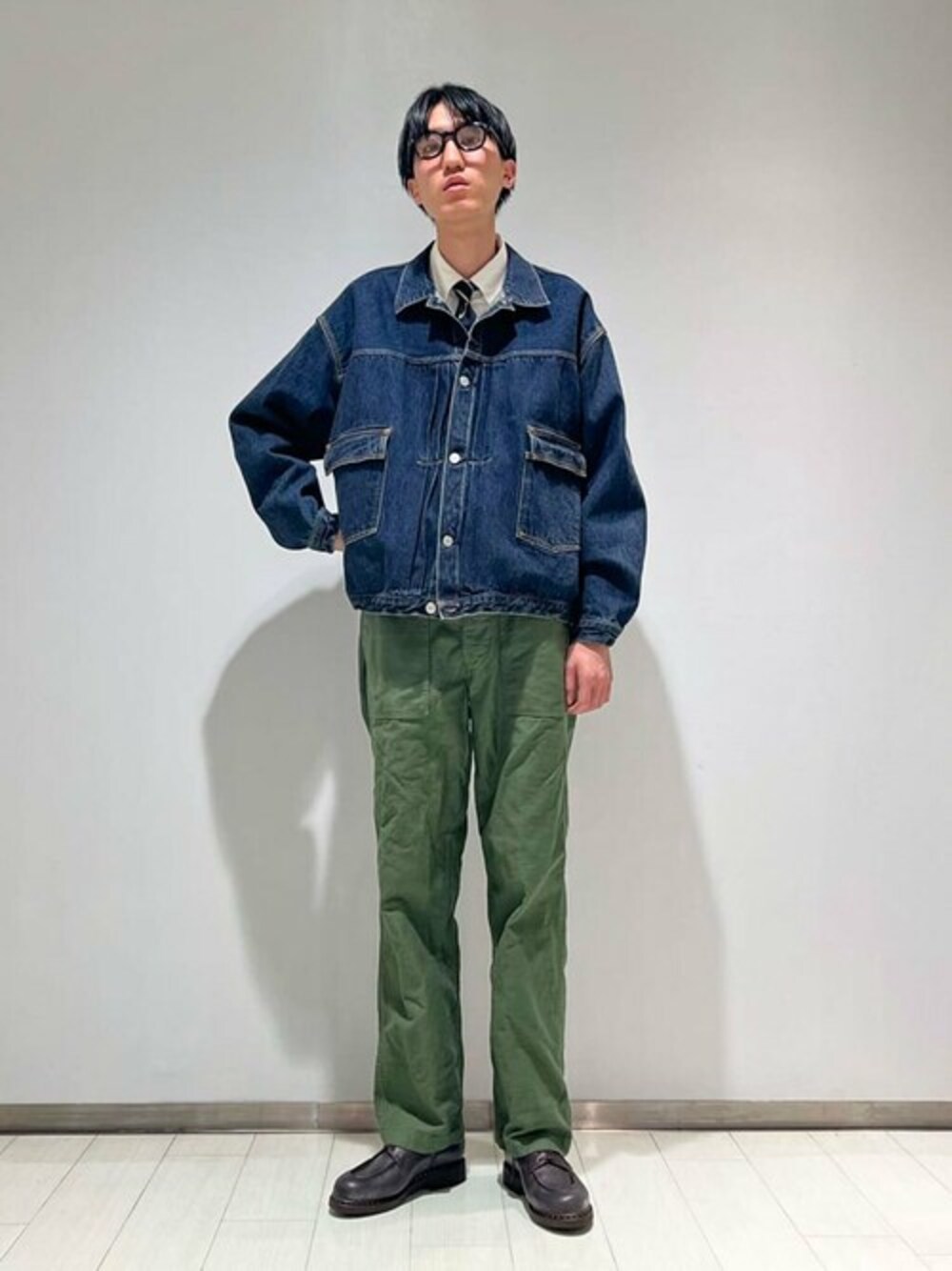 KAPTAIN SUNSHINE デニムセットアップ Kaptain Sunshine 5p Zipper Front Denim Pants が入荷したのでデニム