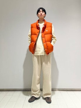 Bshopスタッフさん(メンズ・182cm)の冬コーディネート