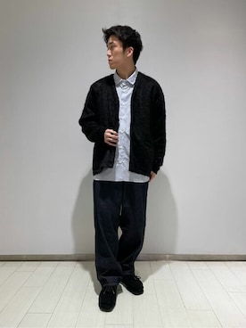 Bshopスタッフさん(メンズ・170cm)の冬コーディネート