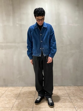 Bshopスタッフさん(レディース・170cm)の冬コーディネート