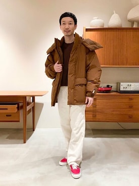 Bshopスタッフさん(メンズ・168cm)の冬コーディネート