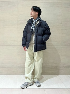 Bshopスタッフさん（メンズ・165cm）の冬コーディネート