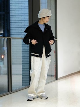 Bshopスタッフさん(レディース・157cm)の冬コーディネート