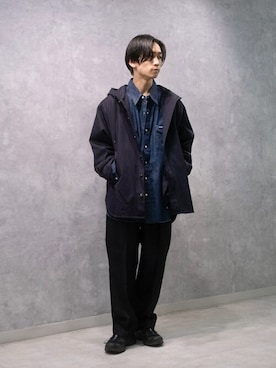 Bshopスタッフさん（メンズ・170cm）の冬コーディネート