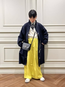「GALLEGO DESPORTES」｜Bshopスタッフさん（レディース・160cm）の冬コーディネート