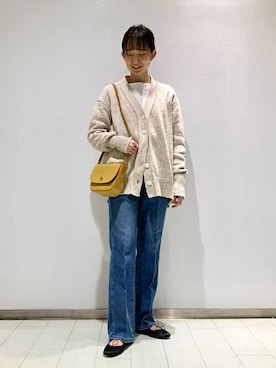 Bshopスタッフさん(レディース・160cm)の春コーディネート