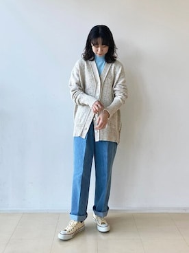 Bshopスタッフさん(レディース・155cm)の春コーディネート